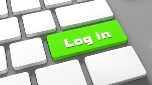 log-in-keyboard-button-internet-online-sign-in-con-ASJUGDE