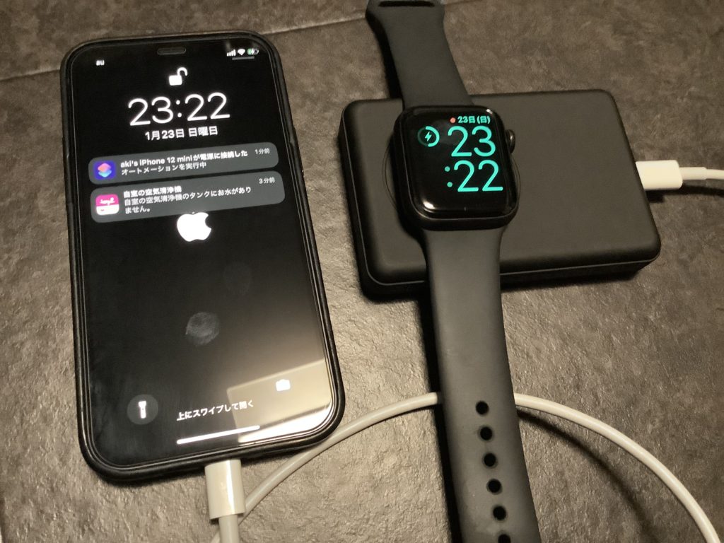 Apple WatchとiPhone